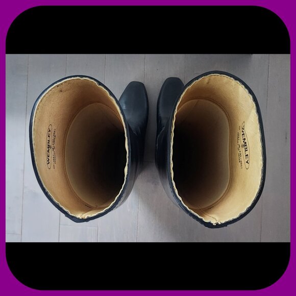 WEMBLEY || Rubber Equestrian Riding Boots (SIZE 38) - Picture 4 of 6